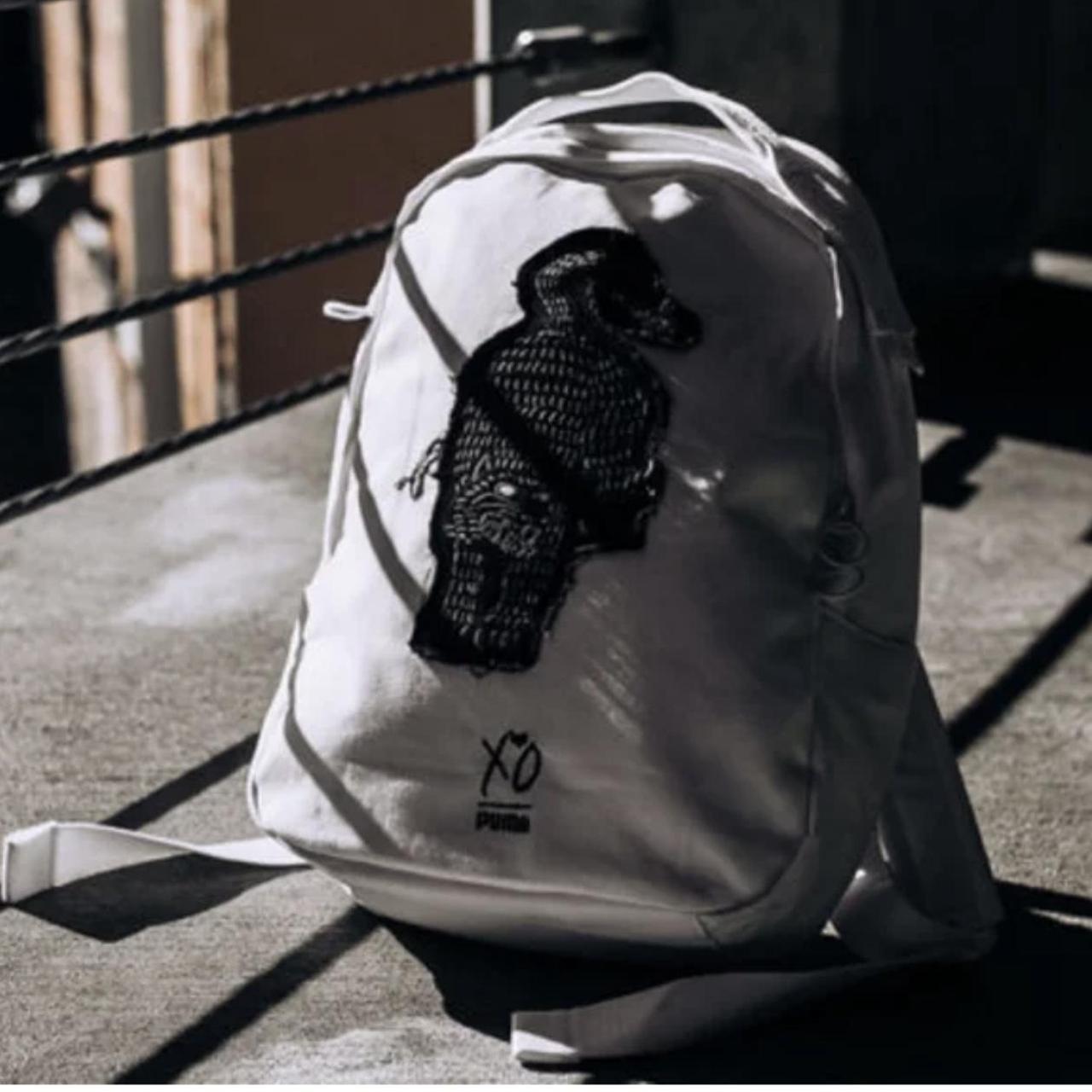 The Weeknd Merch Puma x XO White Backpack Brand. Depop