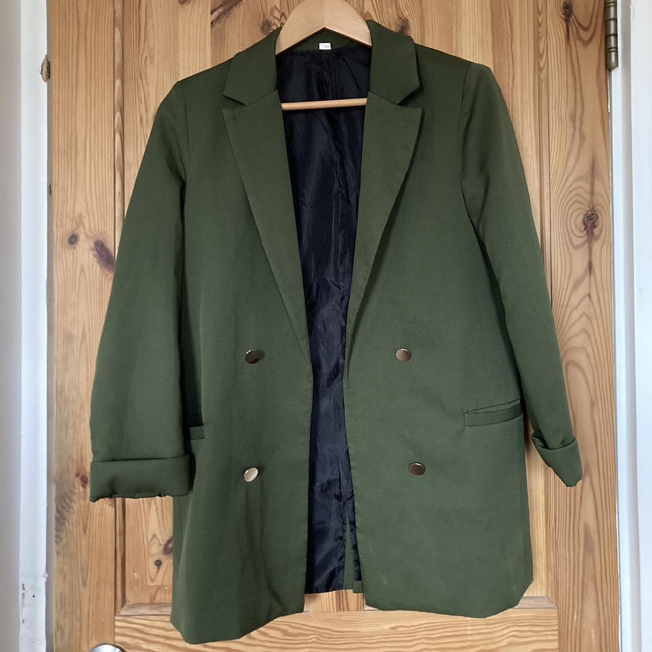 Women's Khaki Jacket Depop