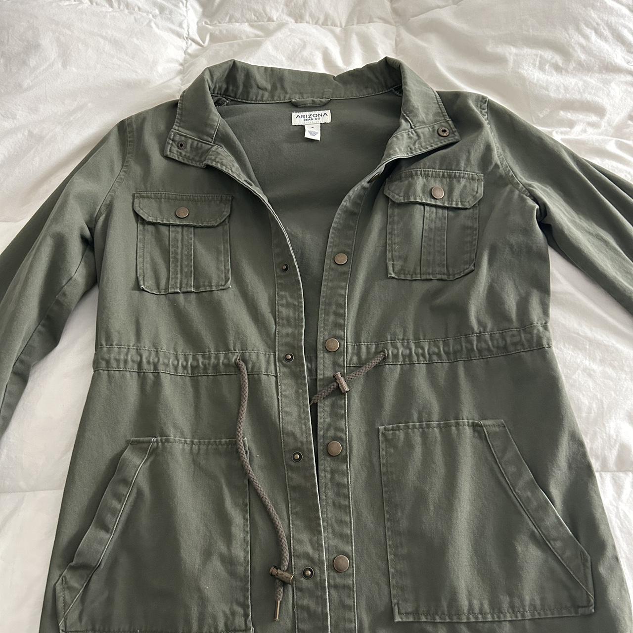 Jcpenney olive shop green jacket