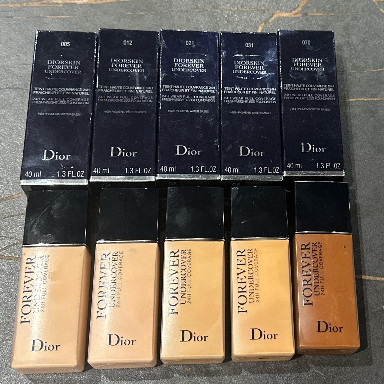 Dior undercover hotsell foundation shade