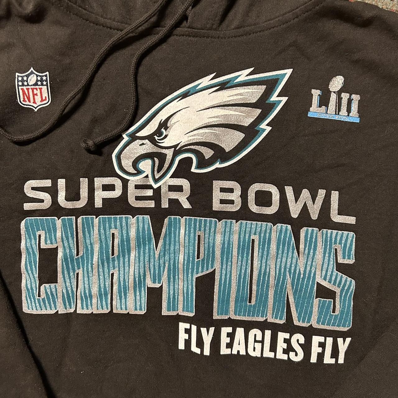 Eagles Super Bowl Champions Hoodie 2017, Super Bowl - Depop