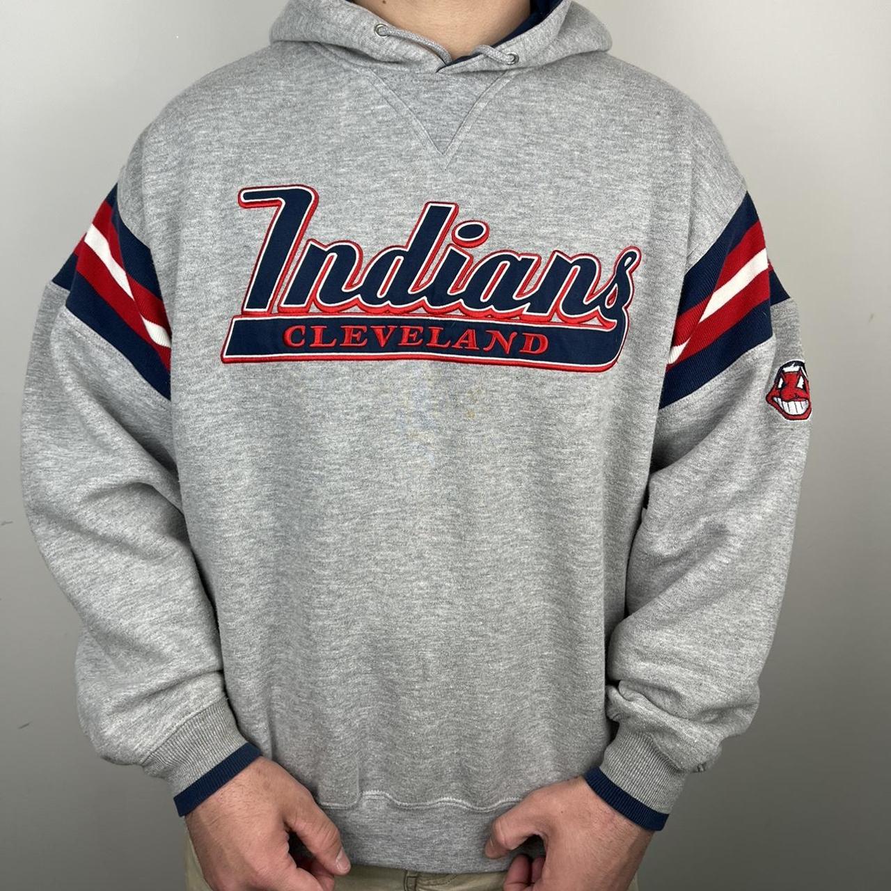 Vintage Cleveland Indians sweatshirt 90s - Depop