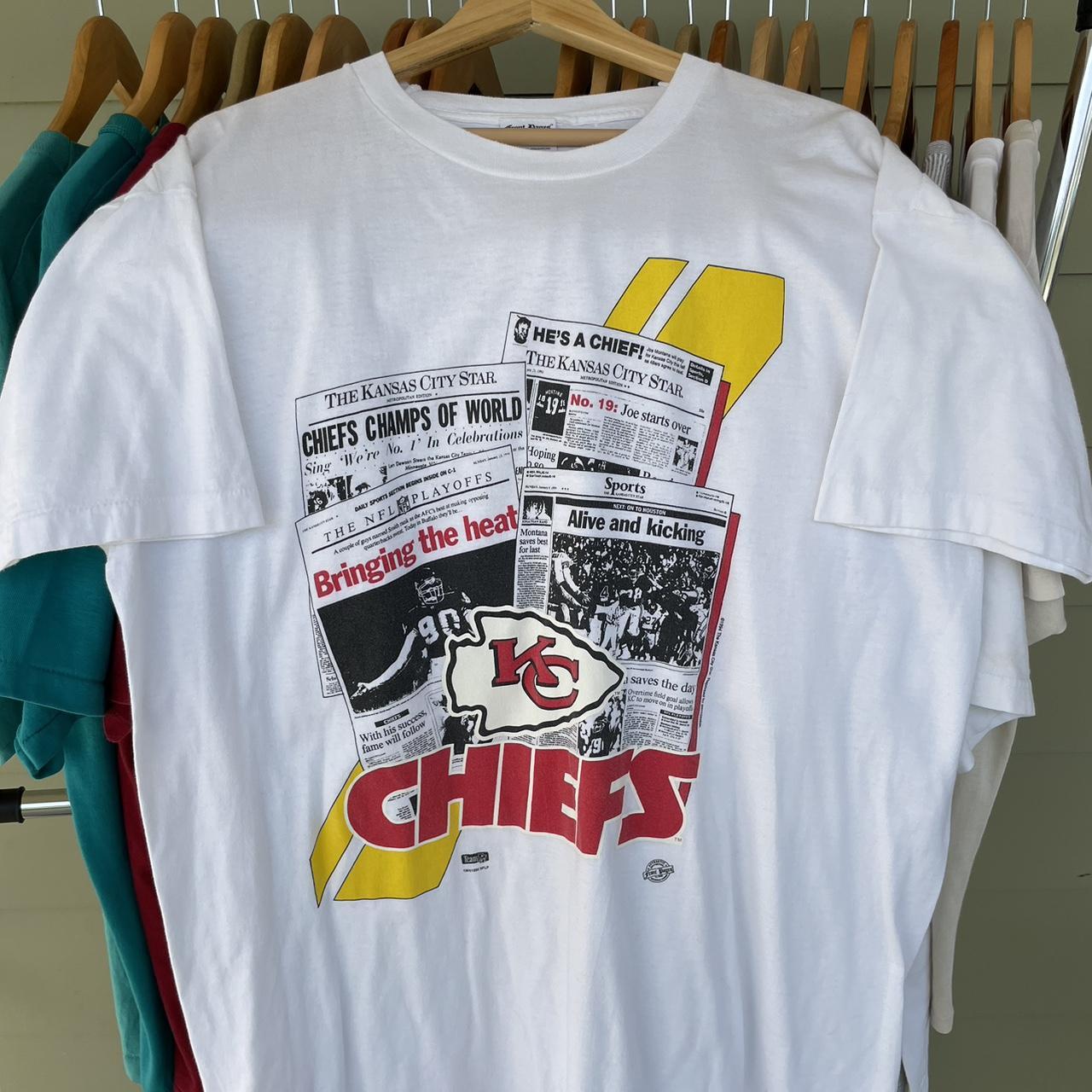 Vintage Kansas City Chiefs Shirt - XXL