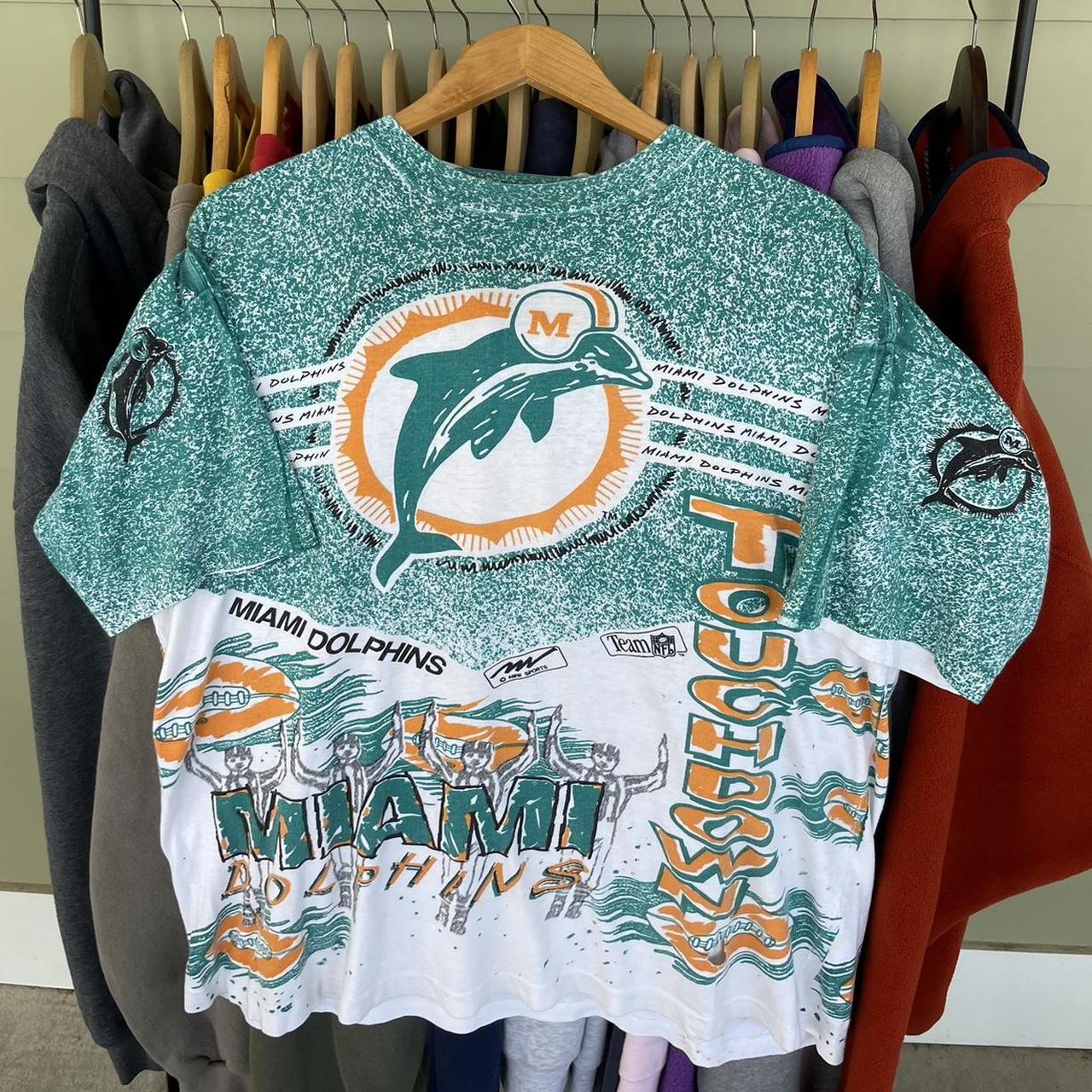 Vintage 90s Miami Dolphins x Magic Johnson Tees x...