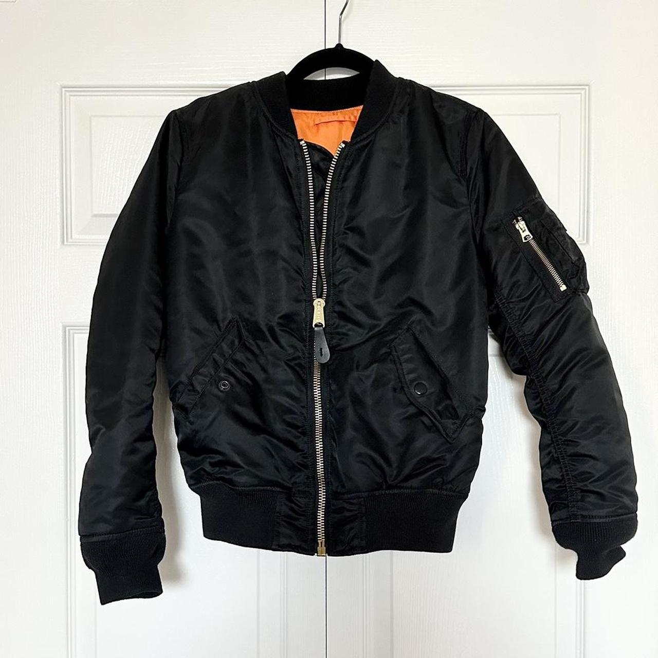 Revolve Alpha Industries reversible bomber jacket,... - Depop