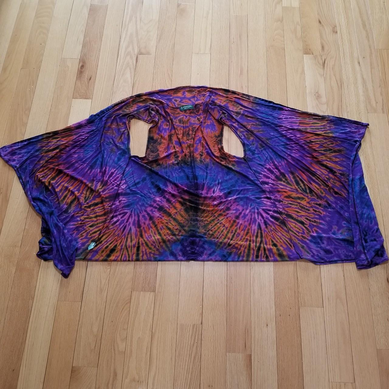 Comfy Kathmandu Imports Tie Dye Shawl Standard Size... Depop