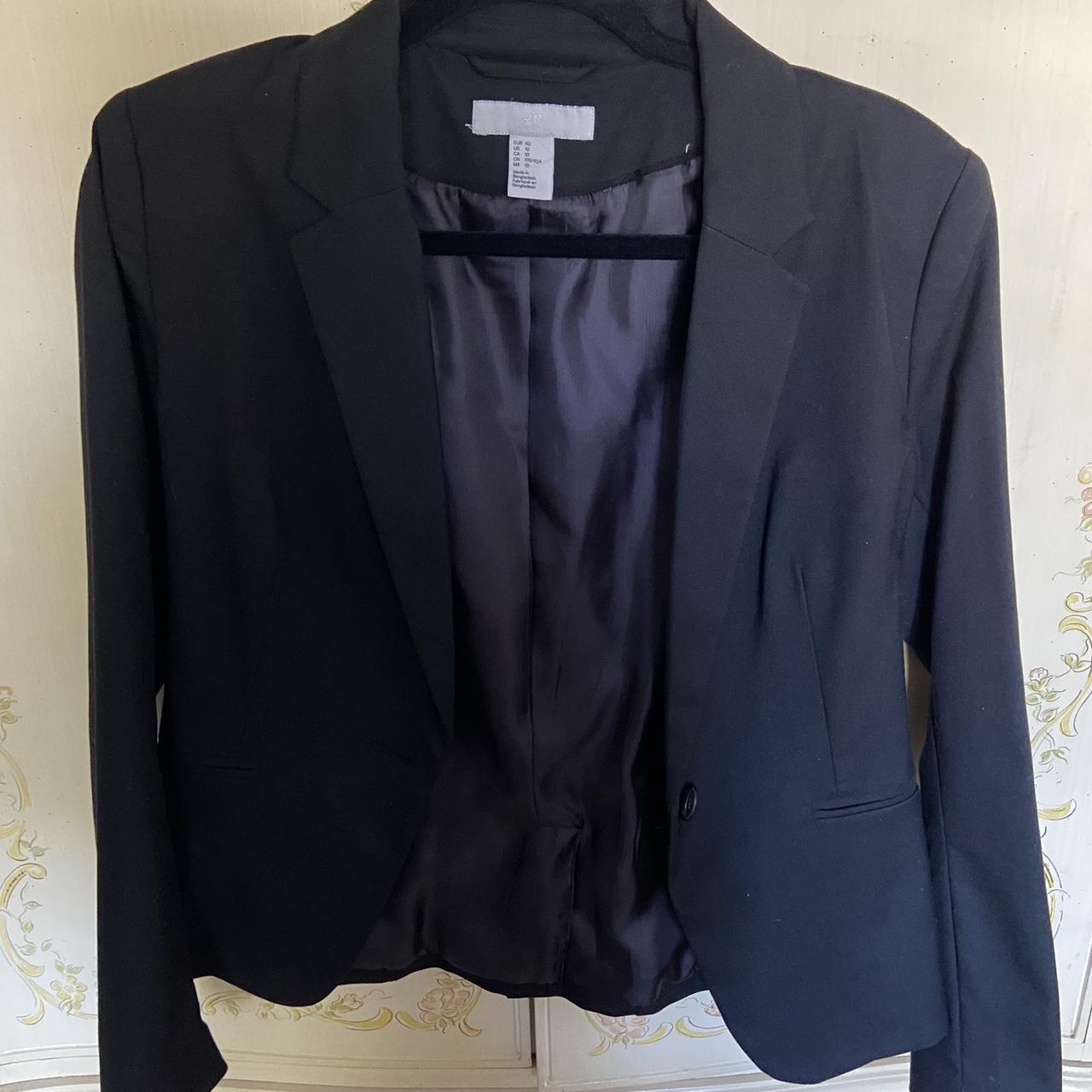 Black H&M blazer size S! Perfect for work or nights... Depop