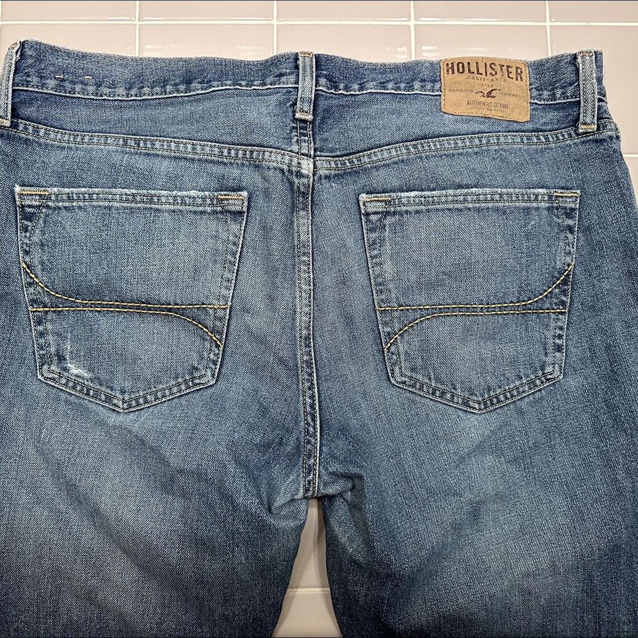 33x32 hollister taper jeans - Depop