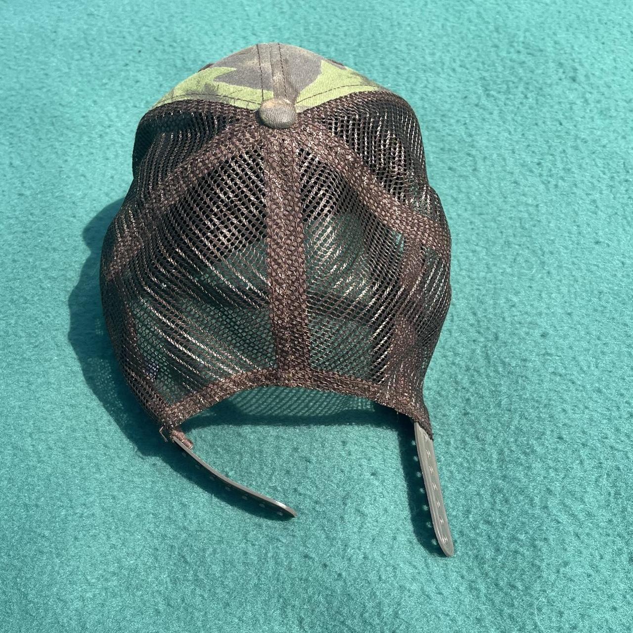 Vintage Camo Brown Hat Really Dope Trucker Hat, In - Depop