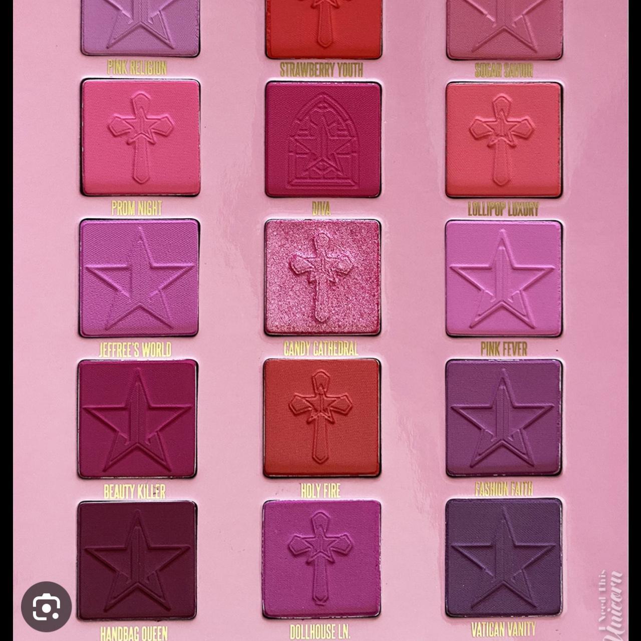 Brand new pink religion palette jeffreestar... Depop