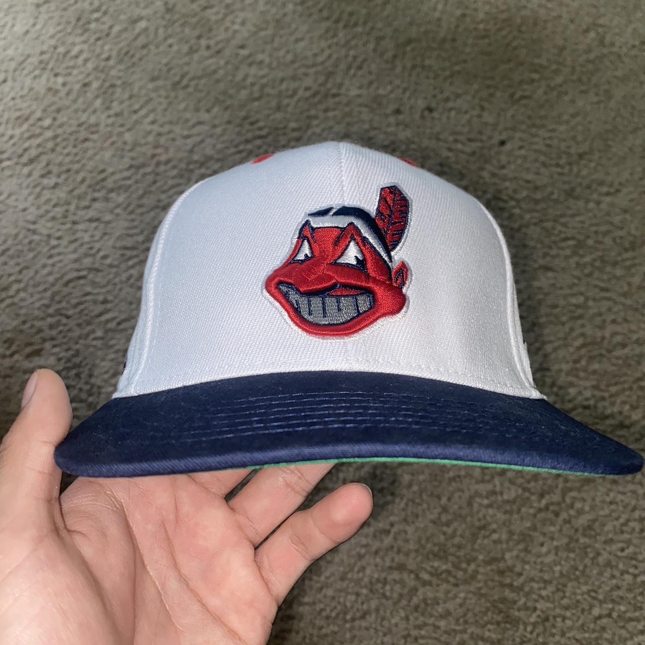 cleveland indians fitted hat