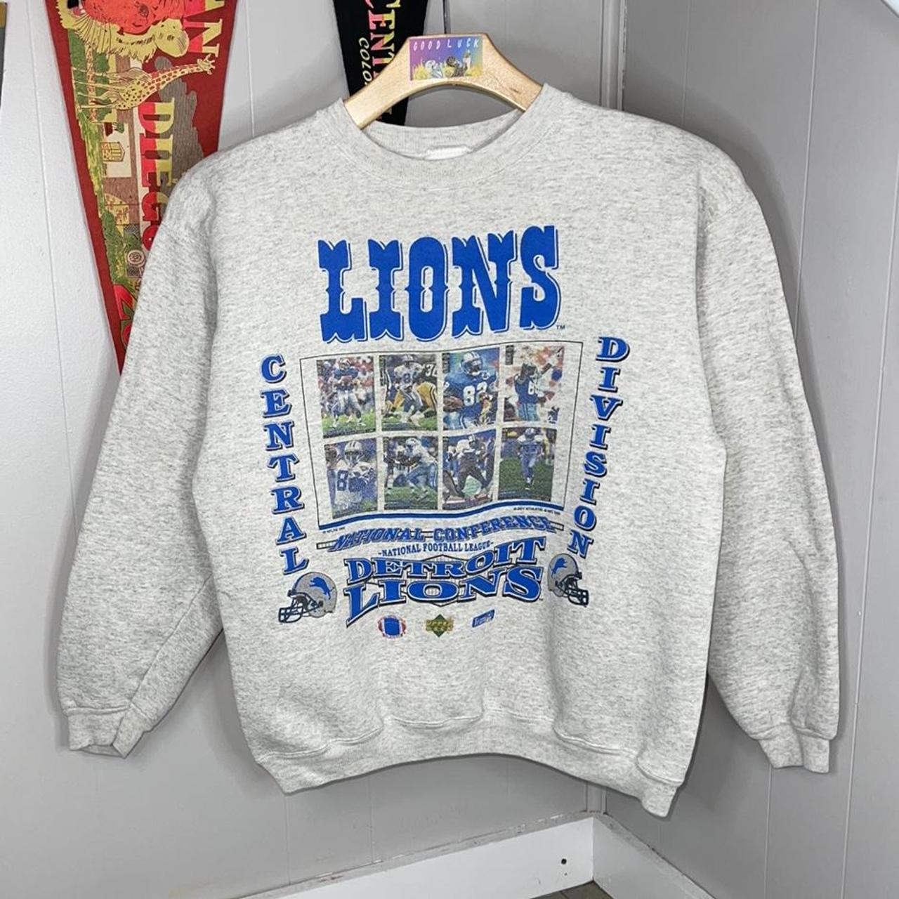 1995 Detroit Lions Sweatshirt... - Depop