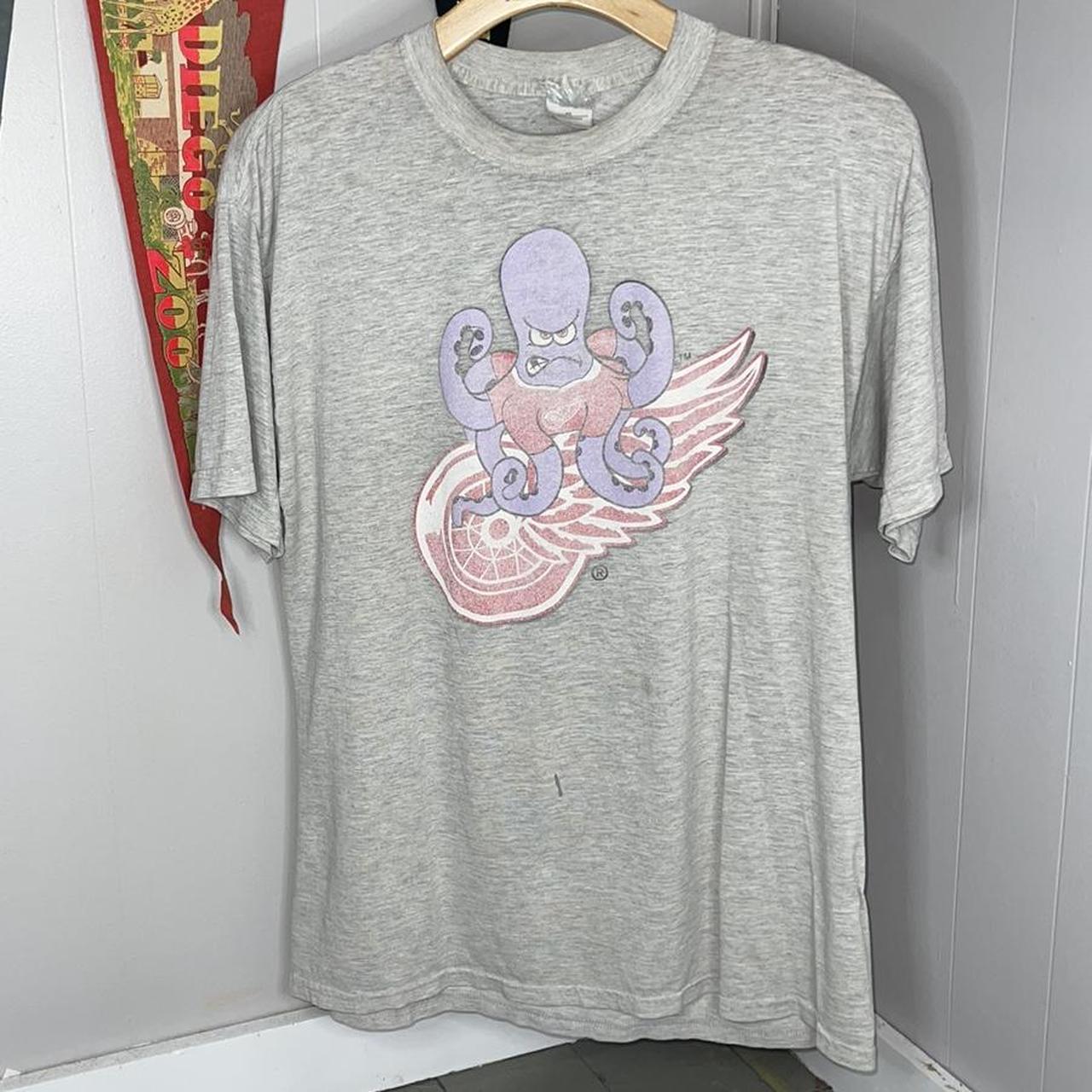 Detroit Red Wings Toddler Al the Octopus T-Shirt - Vintage Detroit  Collection