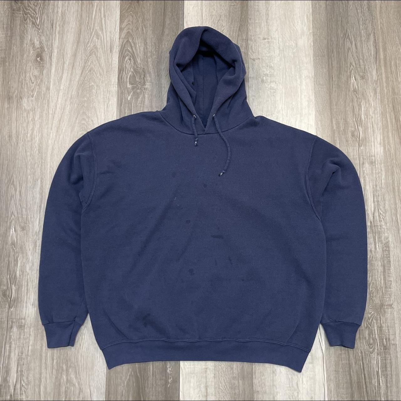 Lee Men's Navy Hoodie | Depop