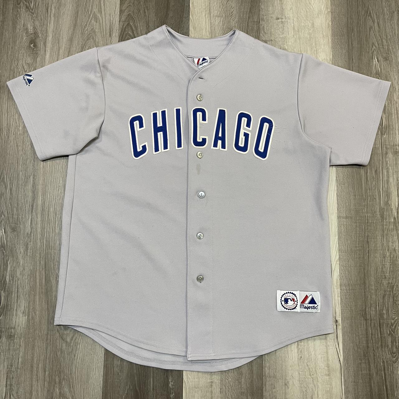 Majestic Chicago Cubs Ryan Theriot Jersey - Depop