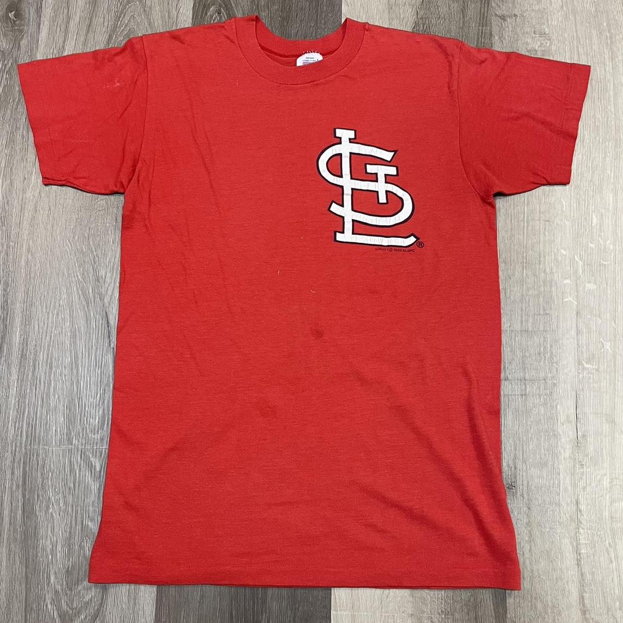 Vintage St Louis Cardinals Jersey Measurements Pit - Depop