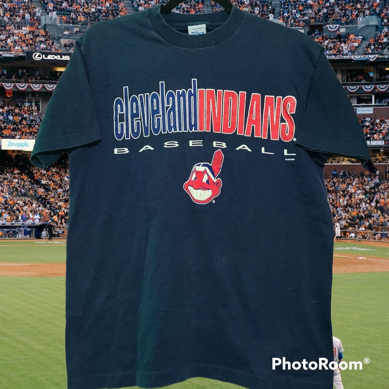 Vintage 1994 Cleveland Indians T-shirt Men's Size XL Salem