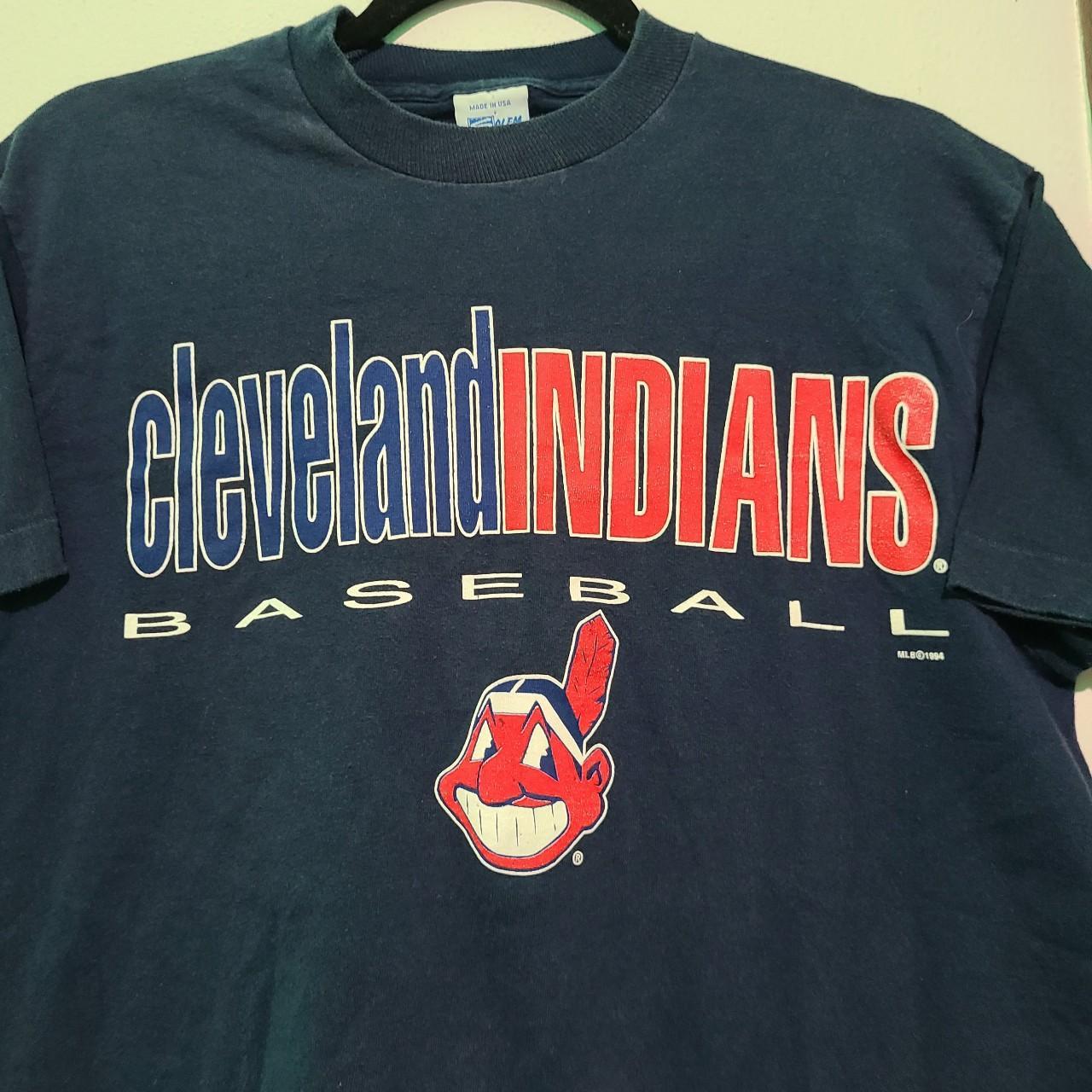 Vintage 1994 Cleveland Indians T-shirt Men's Size XL Salem