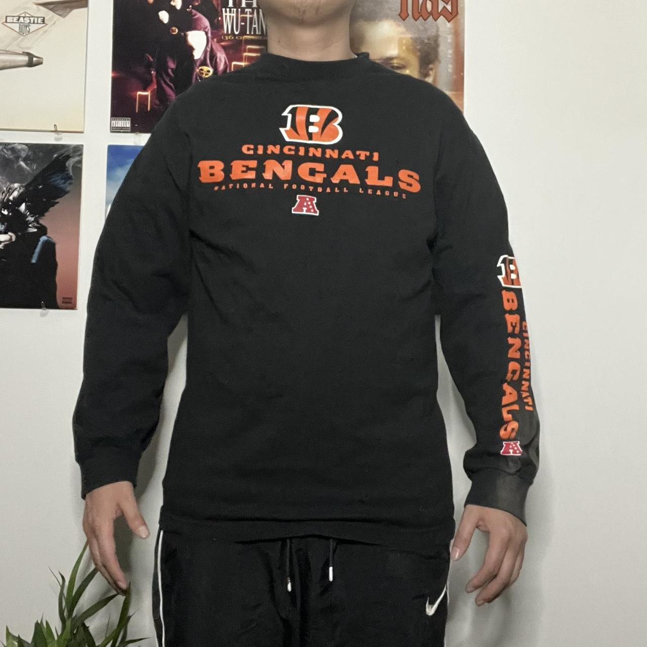 orange bengals long sleeve shirt