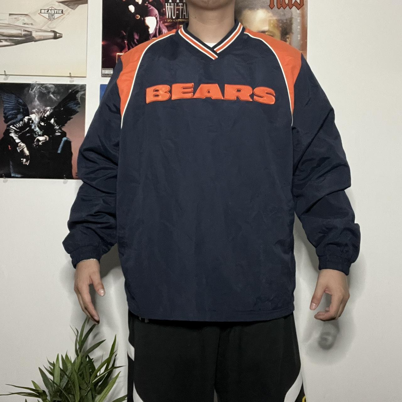 NFL Chicago bears pullover wind breaker - Depop