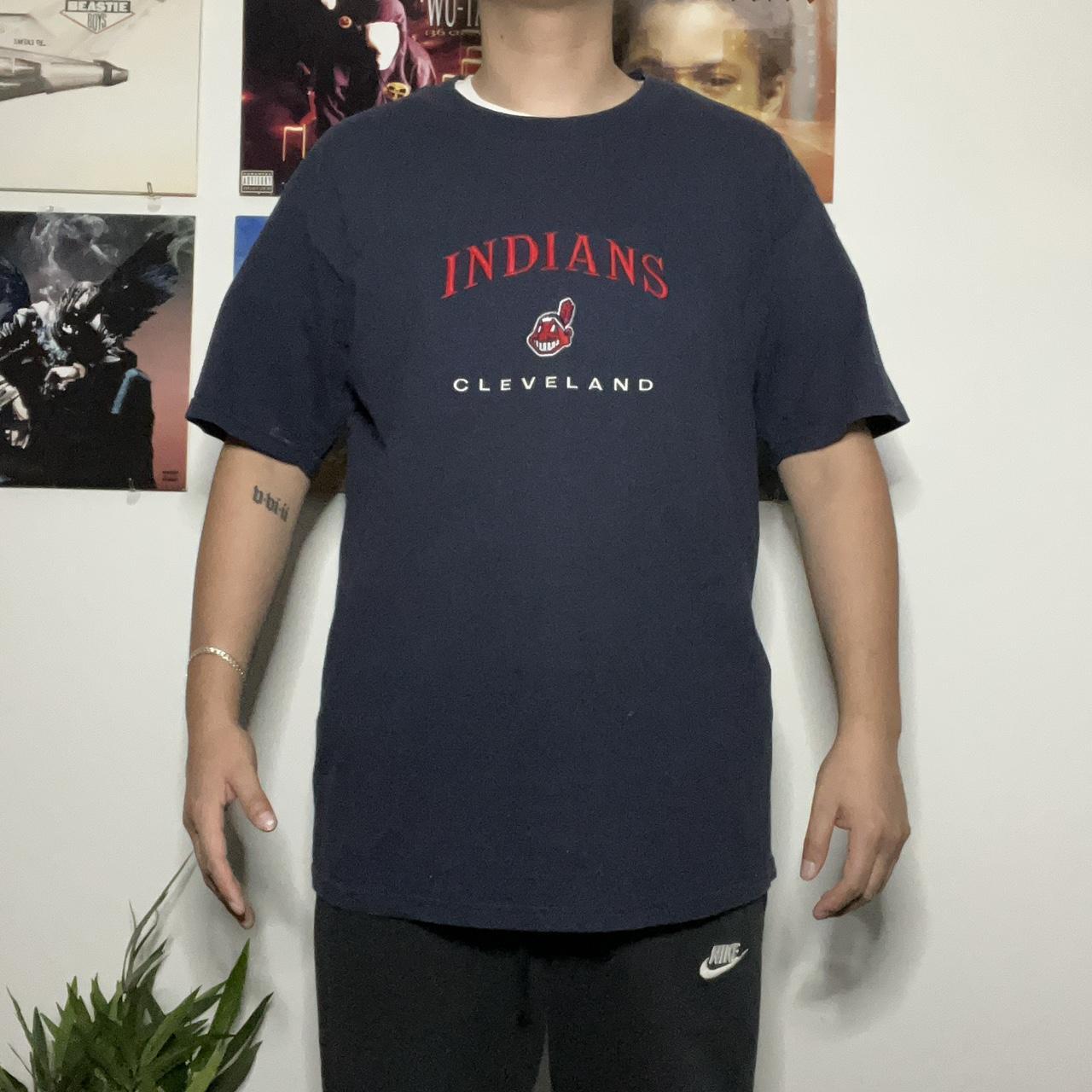 vintage indians t shirt