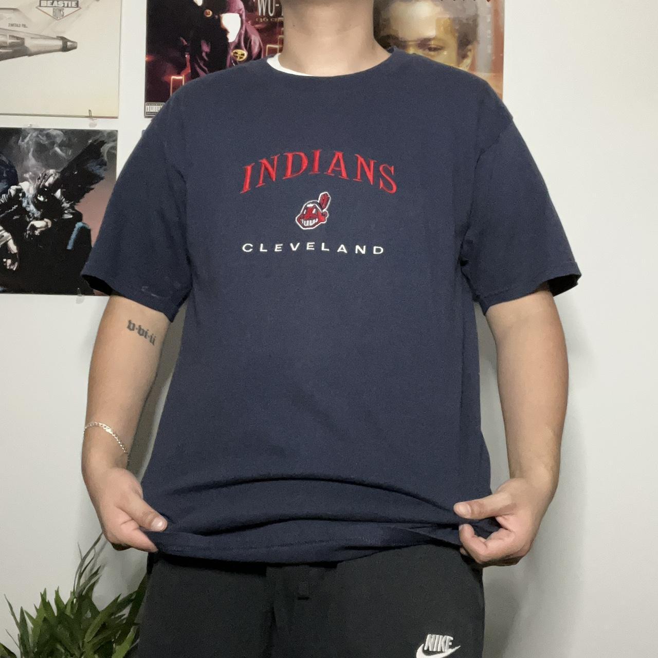 Nike Cleveland Indians T-Shirt - Depop