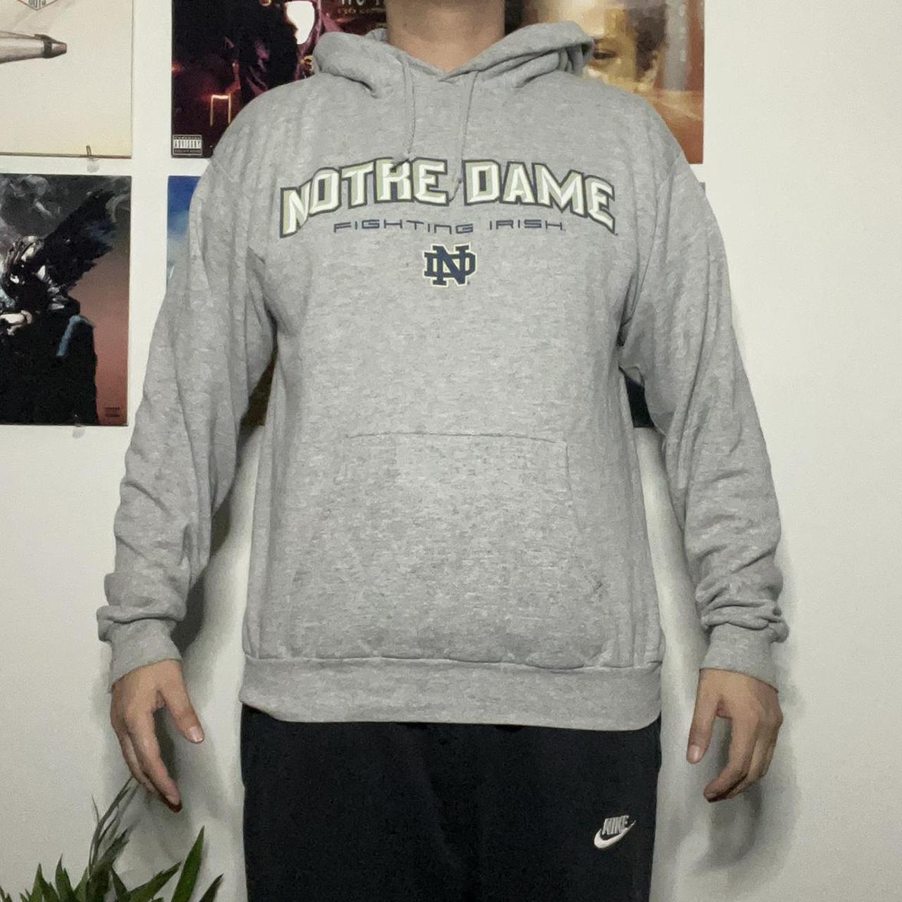 Notre dame hooded sweatshirt hot sale