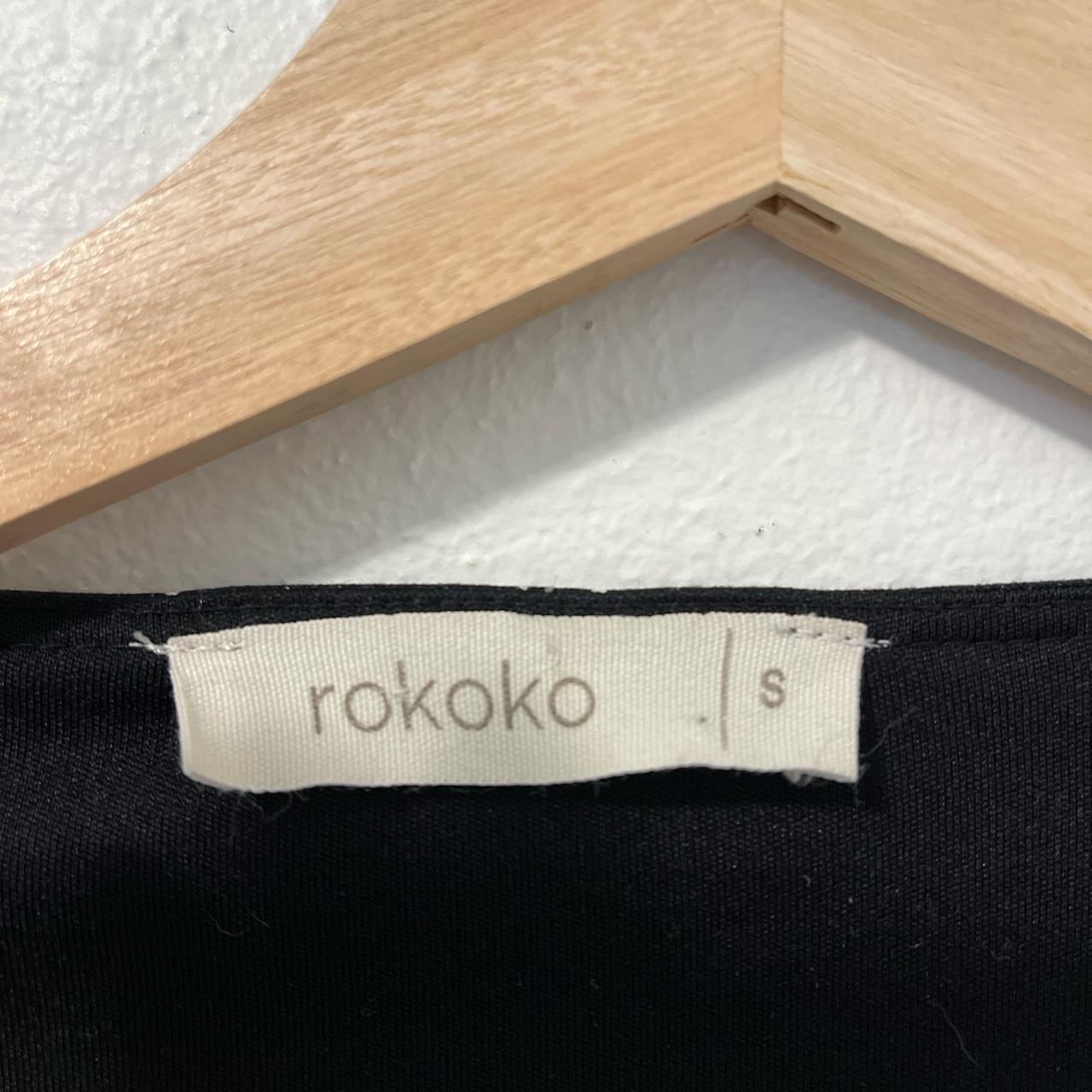 Rokoko Women's Black and White Dress (2)