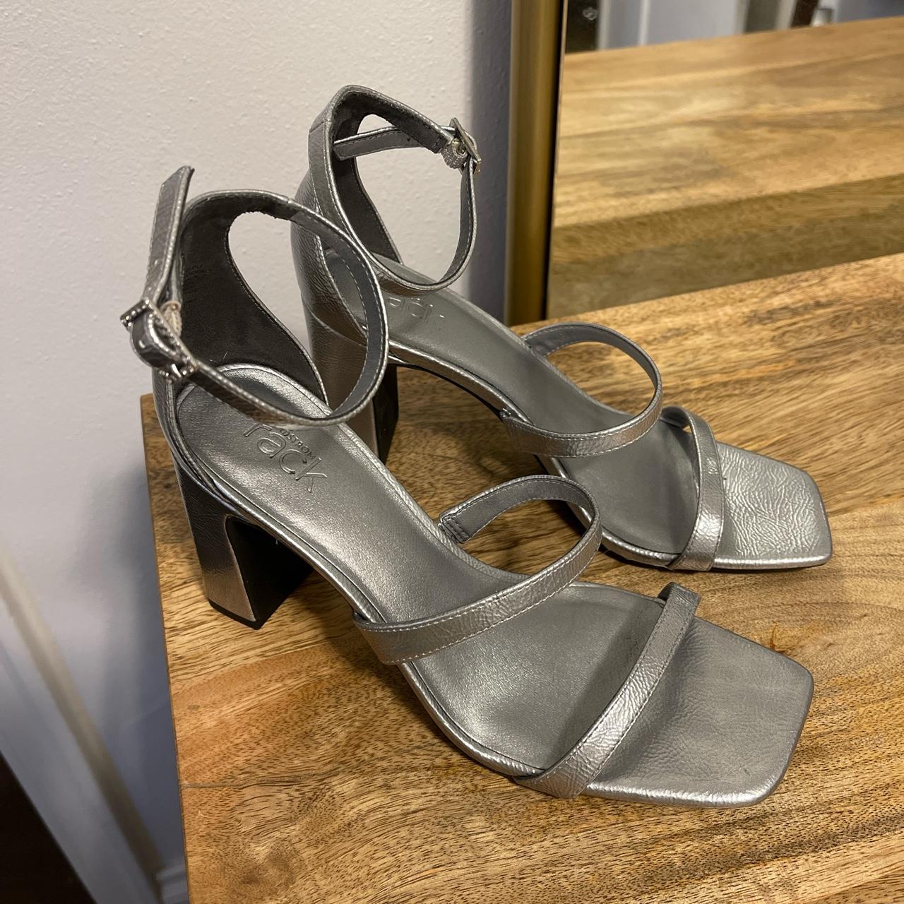 nordstrom silver heels