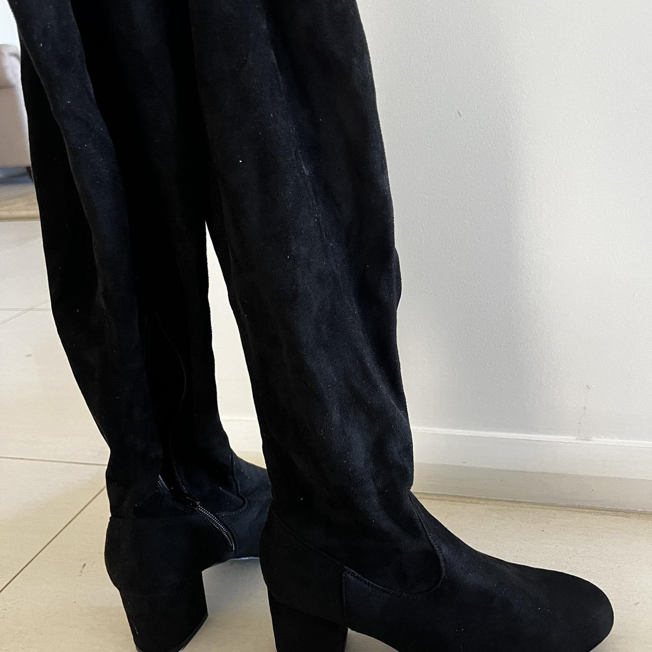 thigh high boots size 10