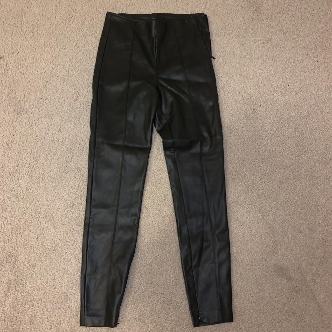 Zara Women's Black Trousers | Depop