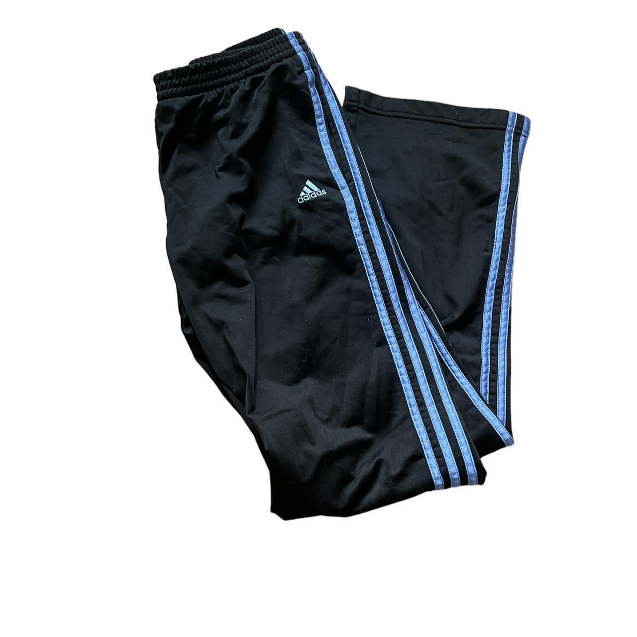 Adidas Women's Black and Blue Joggers-tracksuits
