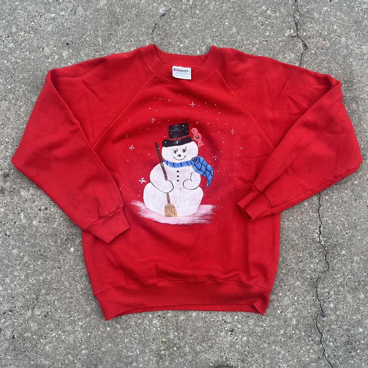 Hanes Women's Sweatshirt - Red - S – Vintage 80’s… - image 1