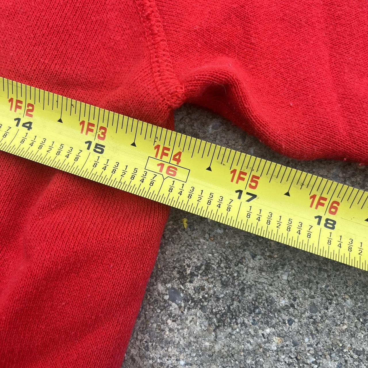 Hanes Women's Sweatshirt - Red - S – Vintage 80’s… - image 5