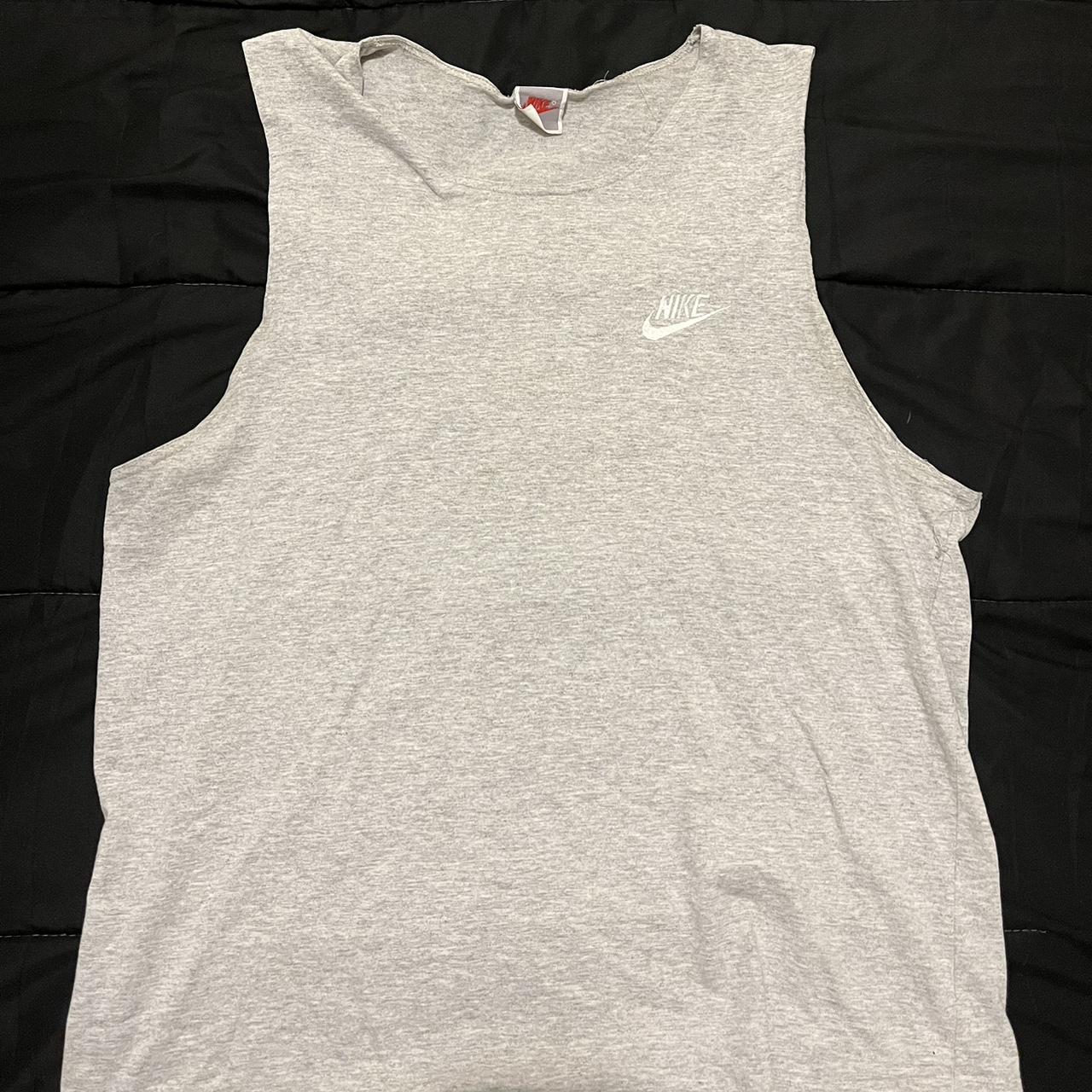 Vintage nike tank top Fits large Depop