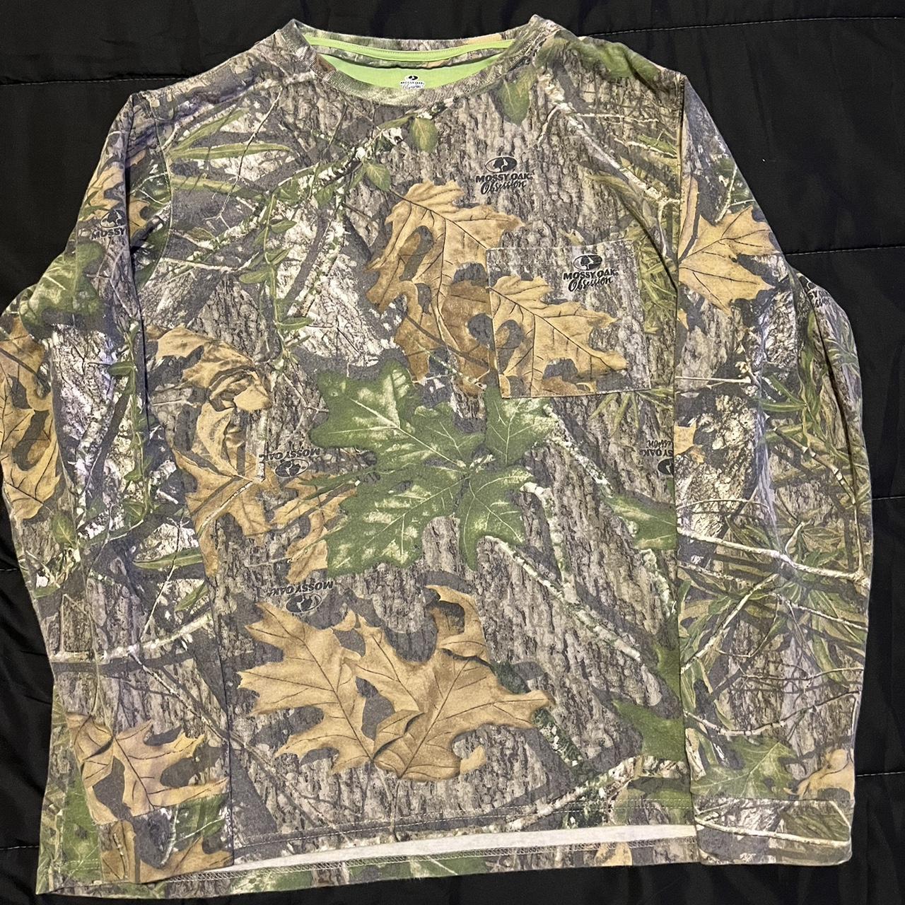 Mossy oak real tree long sleeve t shirt - Depop