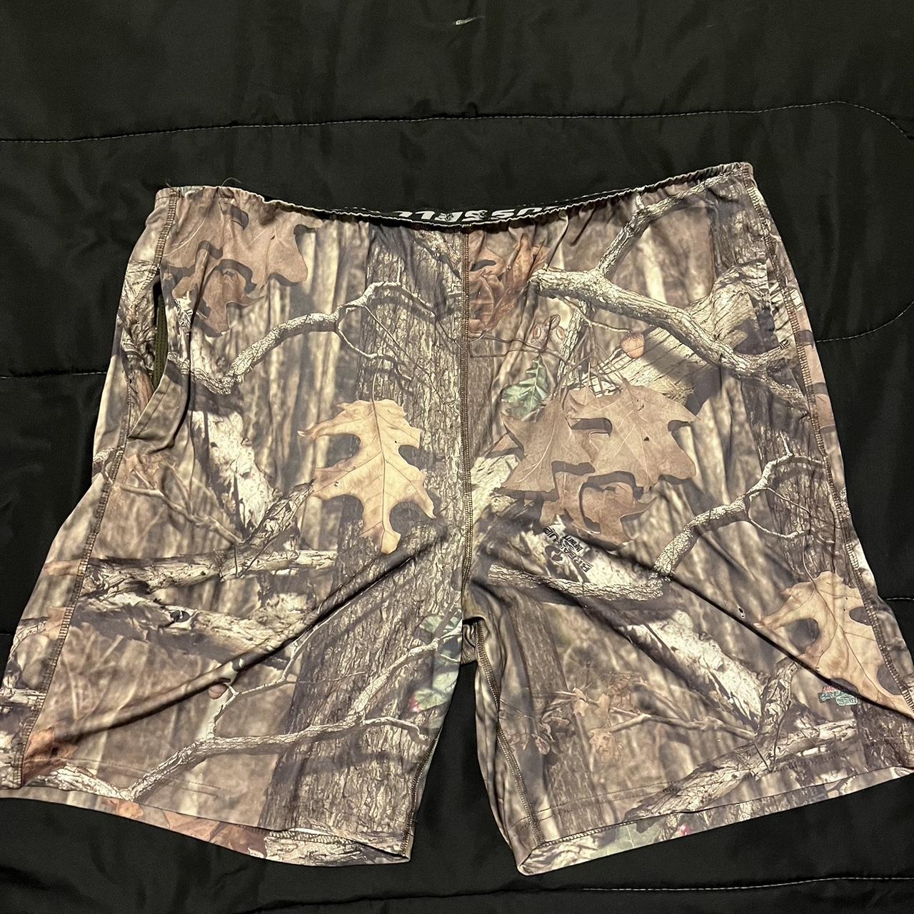 Russell athletic hot sale camo shorts