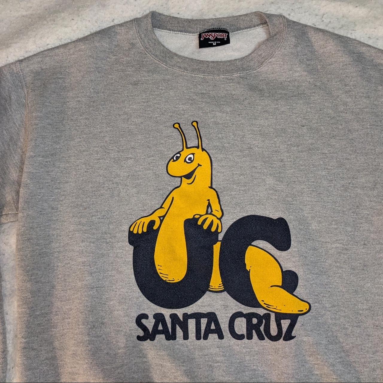 UC Santa Cruz Banana Slugs Crewneck Sweatshirt Size