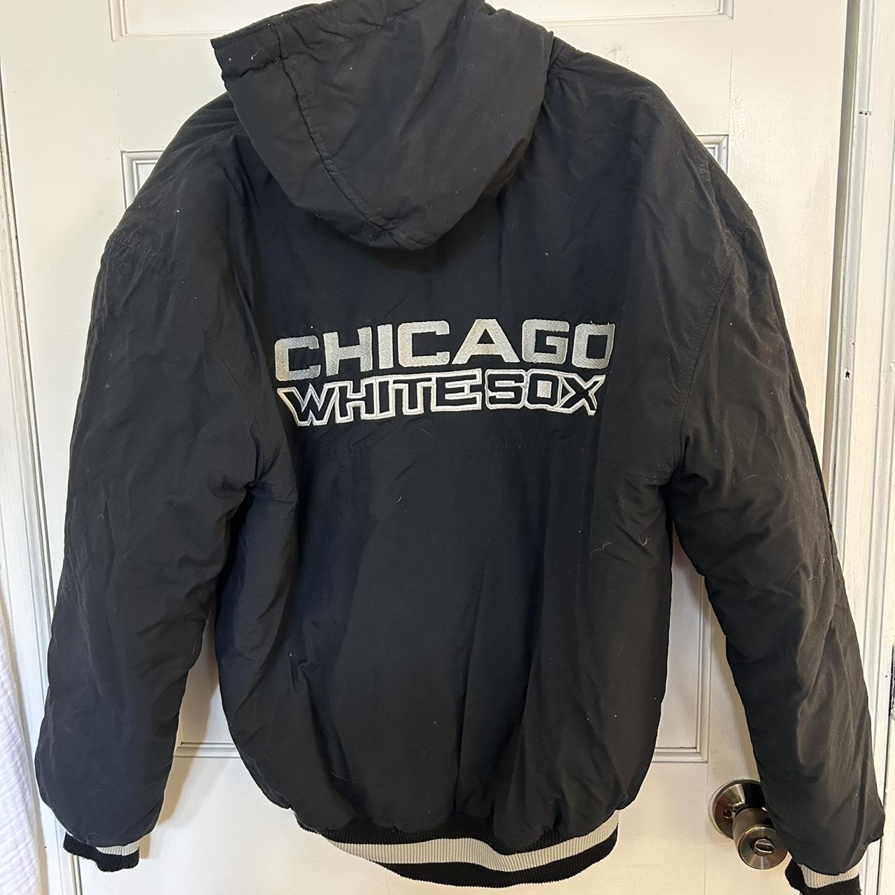 Vintage Chicago White Sox Puffer Jacket. Made by - Depop