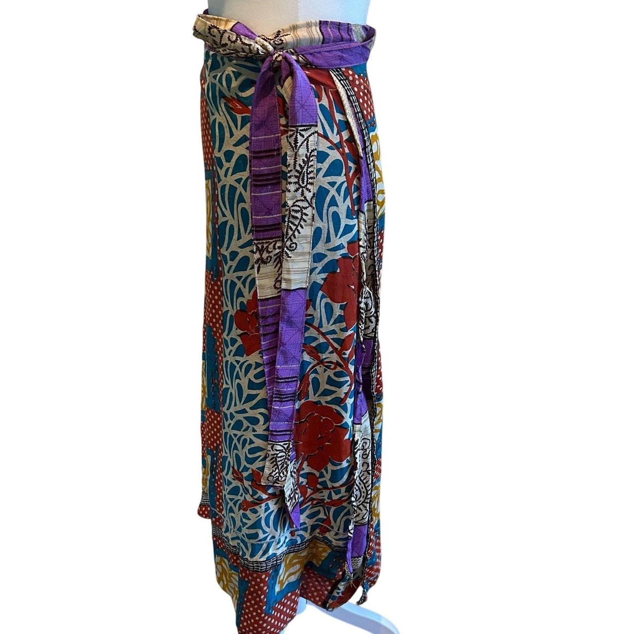 Source Unknown Women's Maxi Skirt - Multi – 100% … - image 4
