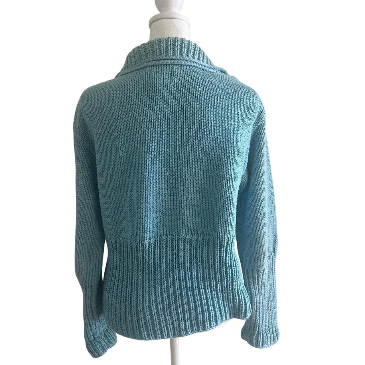 Source Unknown Women's Sweater - Blue - M – Butto… - image 2