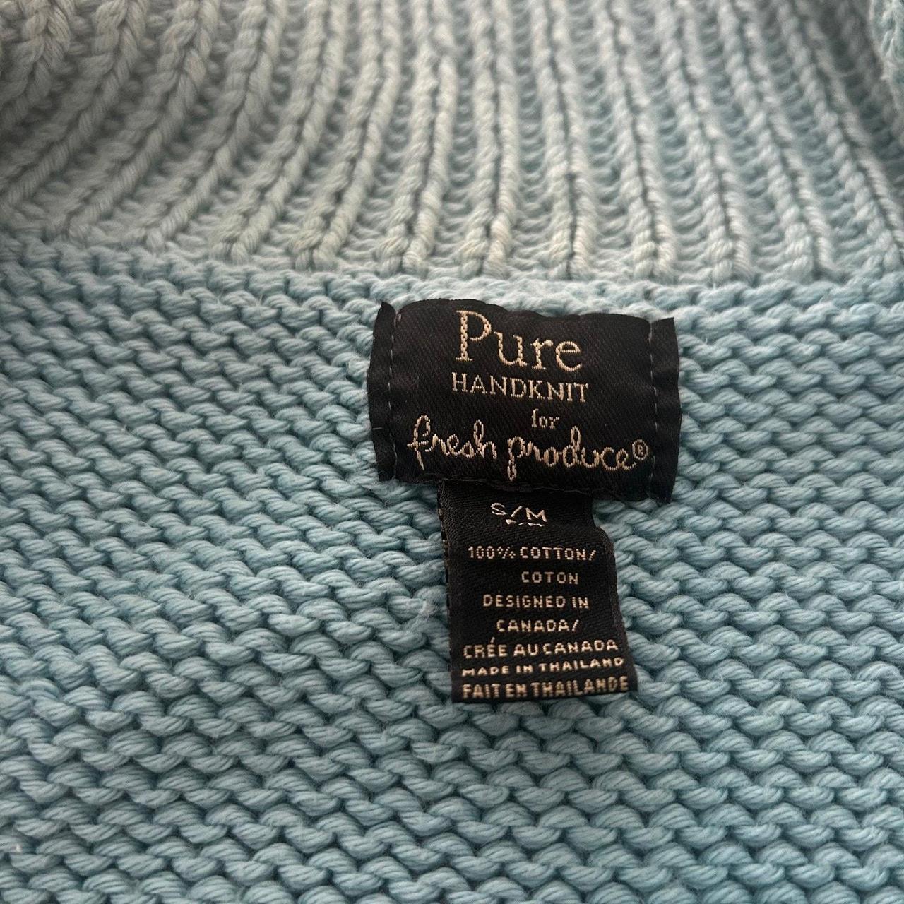 Source Unknown Women's Sweater - Blue - M – Butto… - image 7