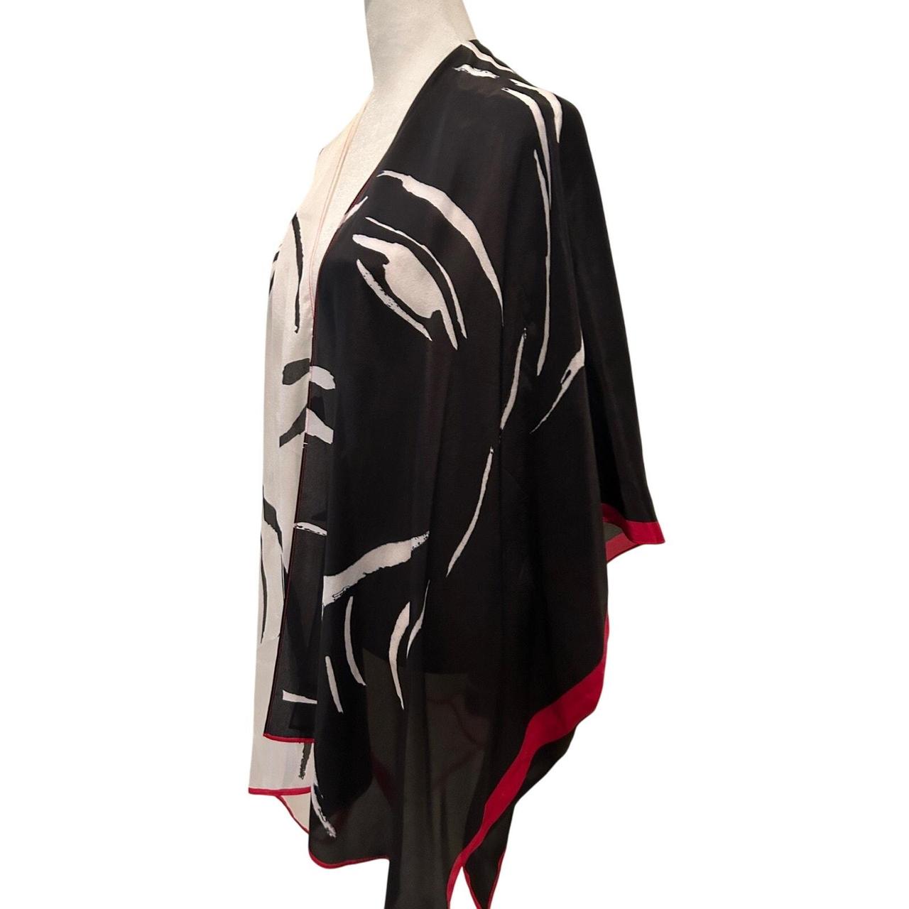 Source Unknown Women's Top - White/Multi - One si… - image 3