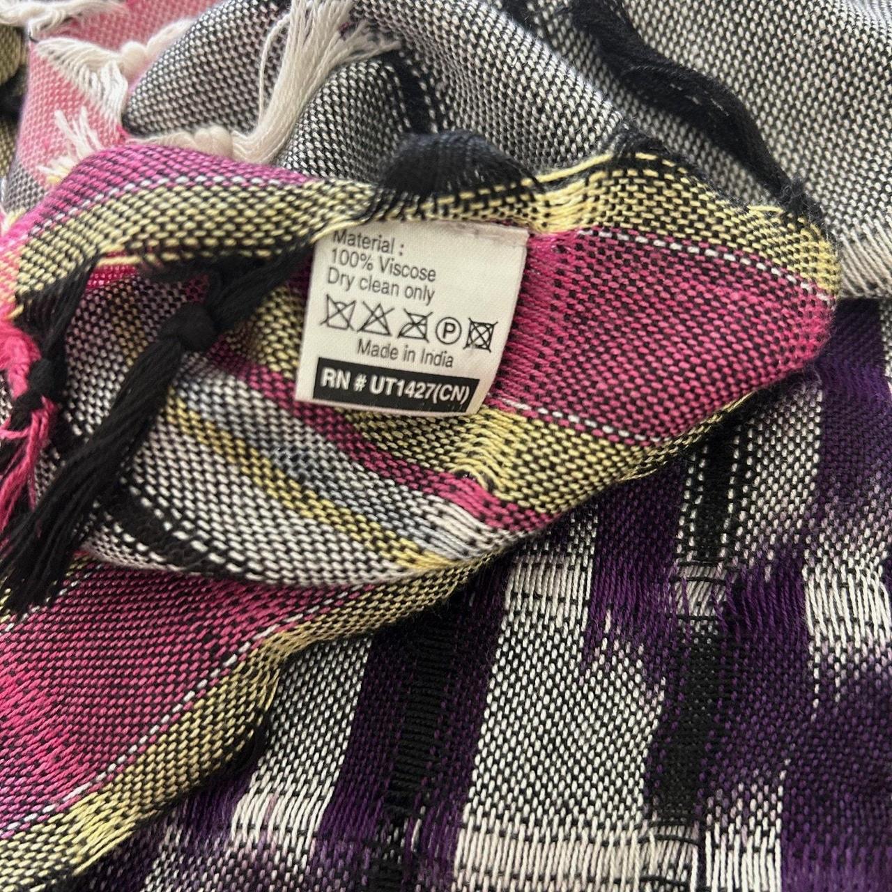 Source Unknown Women's Scarf - Multi – Soft, colo… - image 5