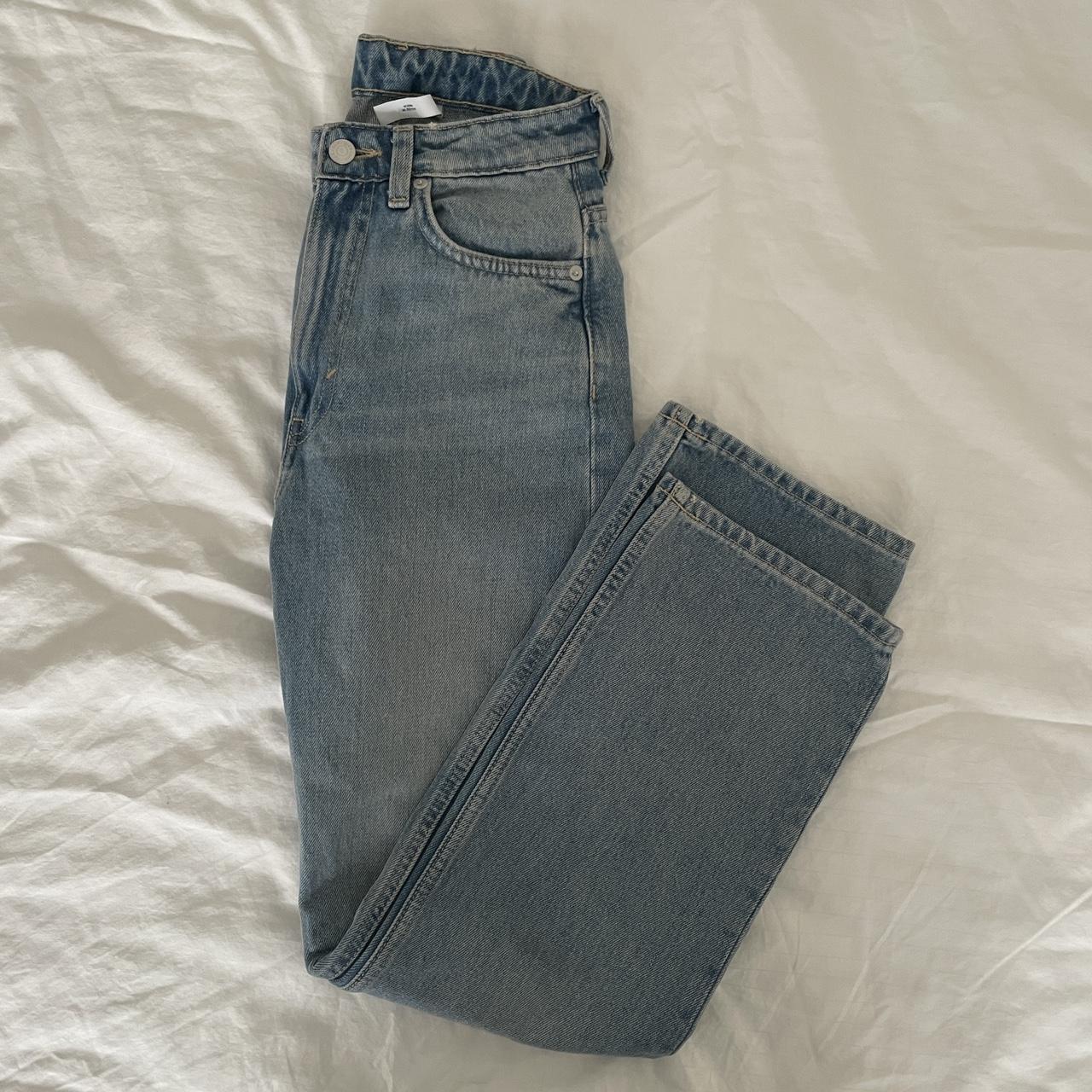 weekday voyage straight leg jeans 🩵 amazing... - Depop