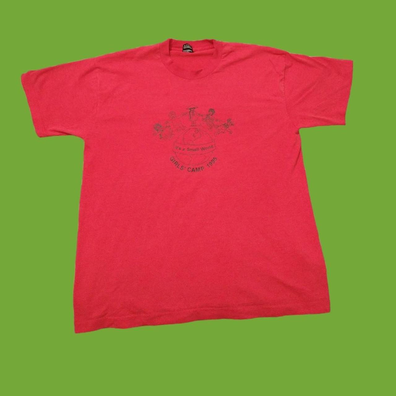 vtg-it-s-a-small-world-red-t-shirt-single-depop