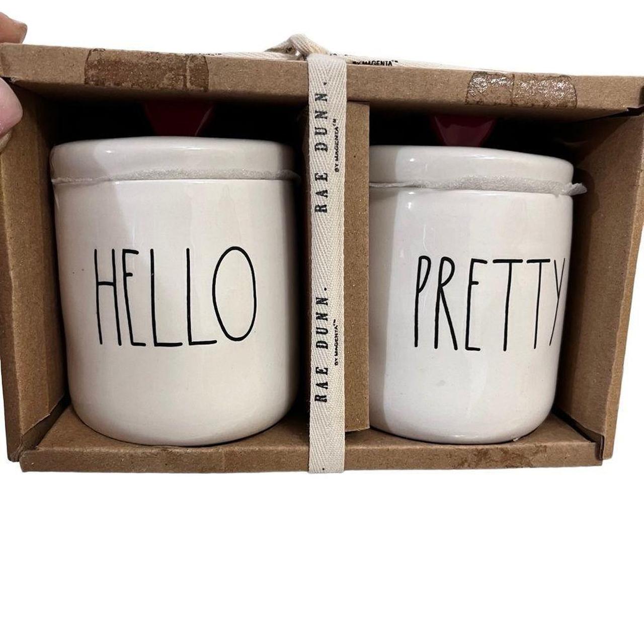 Rae Dunn cheapest hello pretty set