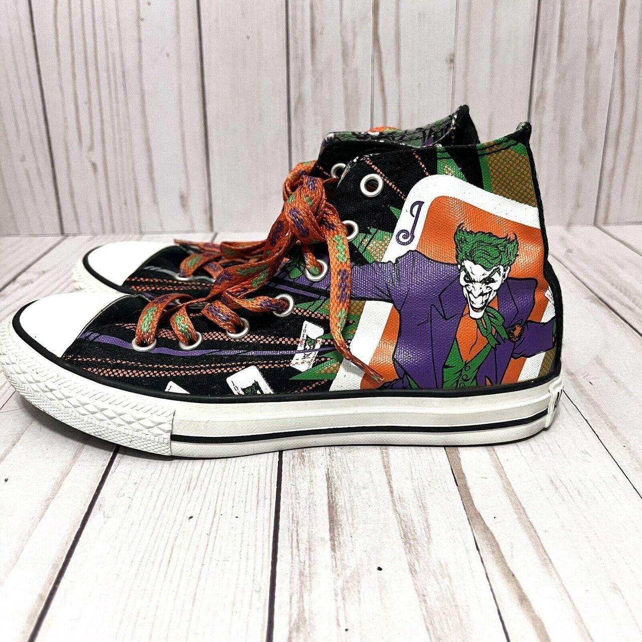 Joker batman converse shoes hotsell