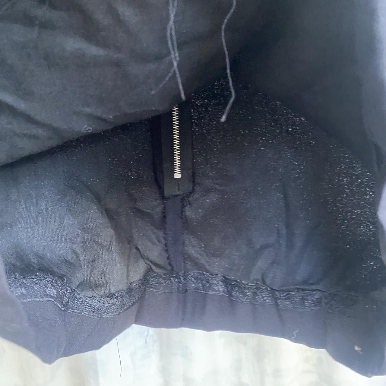 Women's Dress - Black - S – Vintage 1960s black c… - image 3