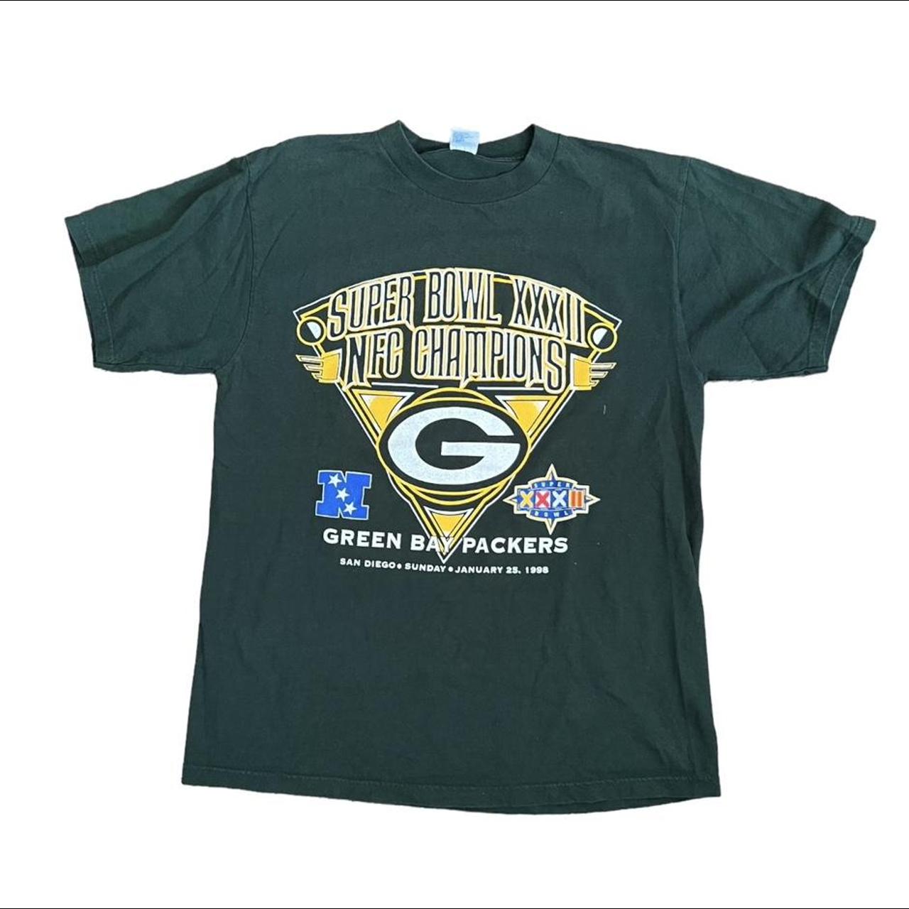 Men's Vintage Green Bay Packers Graphic Tee, Men's Tops